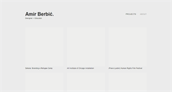 Desktop Screenshot of amirberbic.com